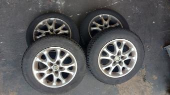 Set originele 15 inch LM velgen Alfa 147 model