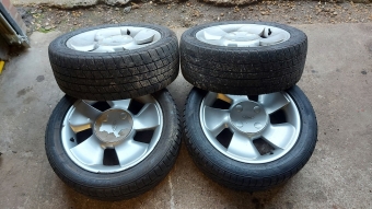 Set 15 inch LM Ford Puma velgen, 4 x 108