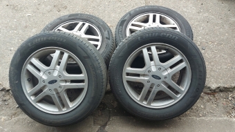 Set originele Ford 15 inch LM velgen